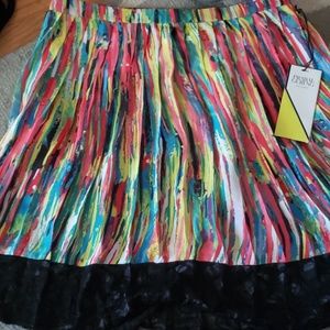 Prabal Gurung mini skirt in multi color